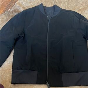 Lululemon Black Bomber size 6